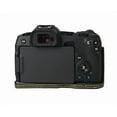 thumbnail image 2 of GadgetCom Camera Half Case Compatible with Canon EOS R8 , Anti-Slip PU Leather Shell Protective Cover, 2 of 5