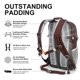 thumbnail image 5 of Mochila de Senderismo MOUNTAINTOP 25L Ligera para Hombre y Mujer, 5 of 9