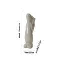 thumbnail image 4 of Meggemo Ceramic Bunny Vase for Flower Arrangement Home Decor Table Centerpiece Spring Easter Decorative Accent, 4 of 4