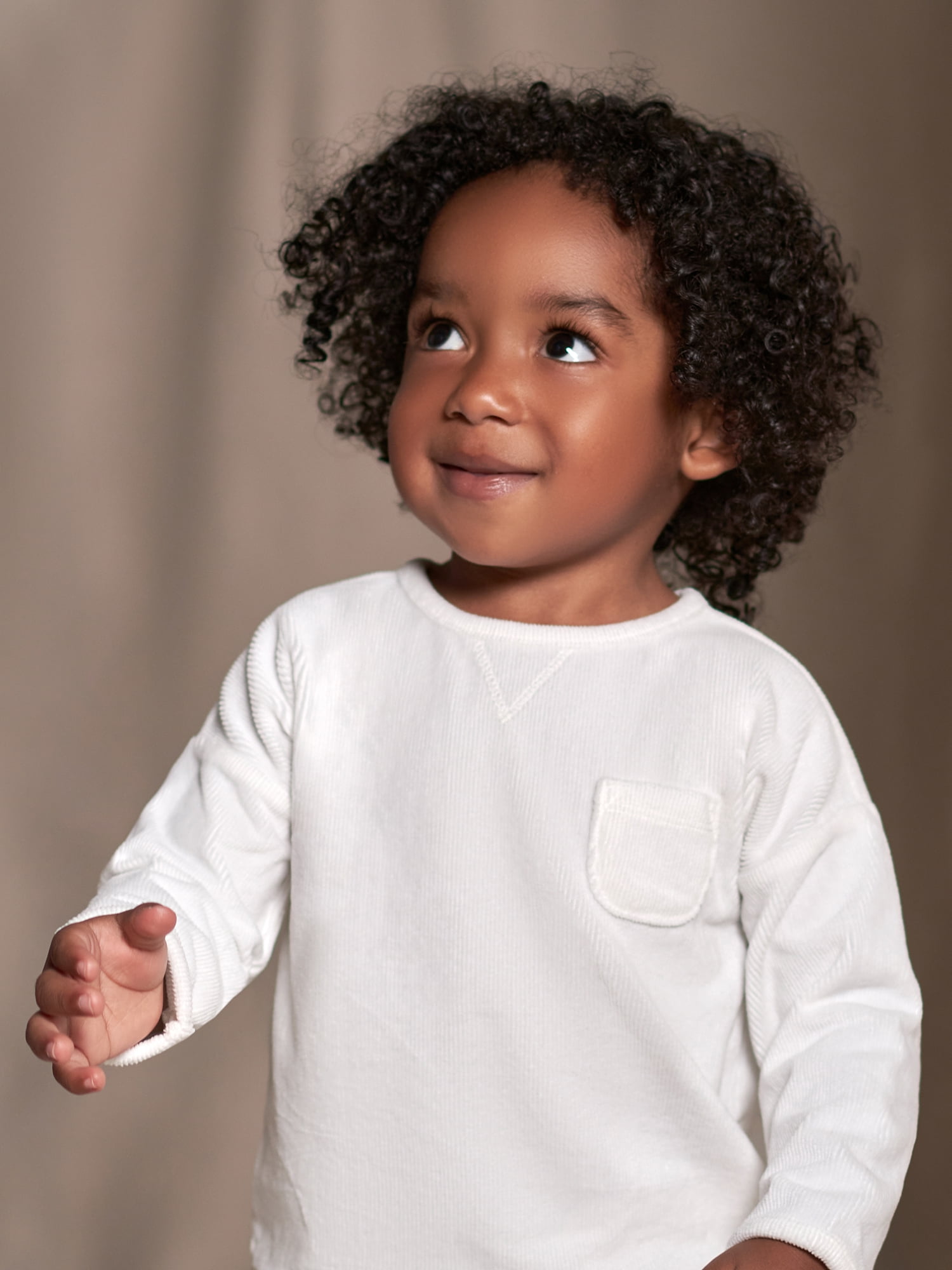 Modern Moments by Gerber Baby Boy or Girl Gender Neutral Long Sleeve Velour Top & Pant, 2-Piece Outfit Set, Sizes 0/3-24 Months