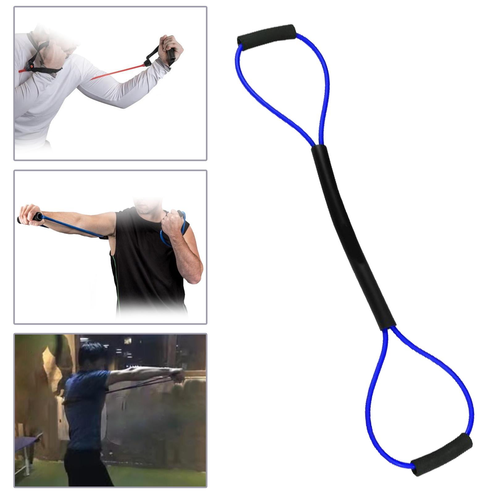 2 Piece Resistance Band Shadow Boxing Gym Pull Rope Indoor Home , StyleG, Multiple sizes