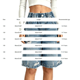 thumbnail image 5 of UACY Girls Denim Shorts Y2k Ripped Bermuda Shorts Baggy Wide Leg Distressed Jorts Summer Short Jeans ﻿, 5 of 8