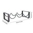 thumbnail image 3 of Stackable Metal Wine Shelf Wine Organizers Space Saving Wine Bottle Holder Iron Texture Suitable for Kitchen and Pantrys, 3 of 9