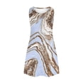 thumbnail image 3 of SMihono Robe d'Été pour Femmes Grande Taille Robes d'Été pour Femmes Plage Florale T-Shirt Robe Décontractée Poches Boho Robe Débardeur, 3 of 5