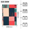 thumbnail image 2 of FORMRS 1-Subject Spiral Notebook 8" x 5" College Ruled 60 Refillable Sheet A5 Hard Cover, 2 Pack, Red Teal Plaid, 2 of 7