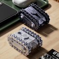thumbnail image 4 of Tank Ratchet Wheel Fidget Roller Magnetic Card Rotating Pushing Stress Cha Relief H5N5 Mechanical Fidget Gear Spinner, 4 of 8