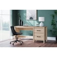 thumbnail image 6 of Signature Design by Ashley Battelle 60" Home Office Desk, Tan, 6 of 7