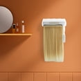 thumbnail image 1 of Soporte de extensión de cabello profesional Macarena organizador liviano blanco, 1 of 8