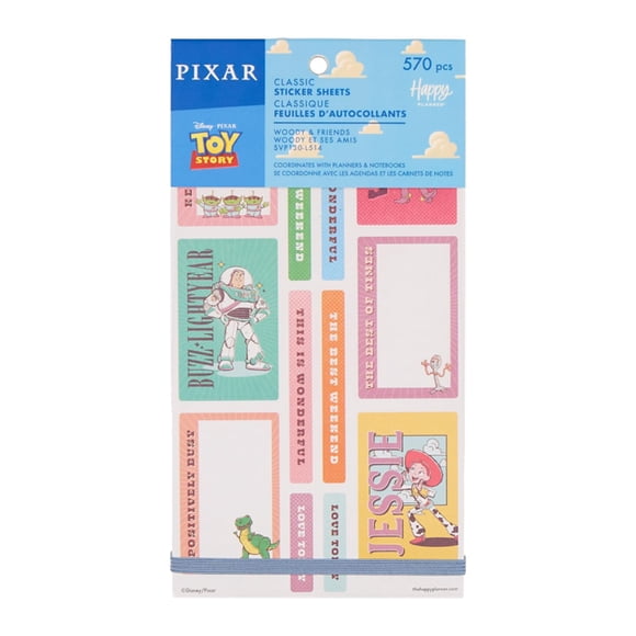 Set de stickers The Happy Planner Toy Story de 570 piezas