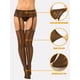 thumbnail image 3 of Medias de red Skylety para mujer, talla grande, 6 pares, 3 of 6