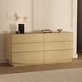 thumbnail image 2 of Ardea Contemporary 72" Dresser in Natural Oak (6-Drawer), 2 of 8