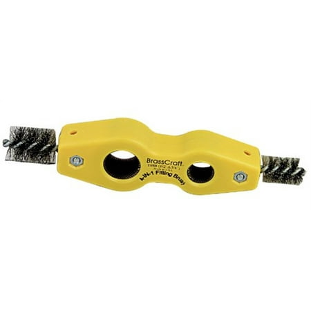 Cobra 1/4 in. Fitting Brush 3/4 in. D X 0.98 in. H X 1.75 in. W 1 pc