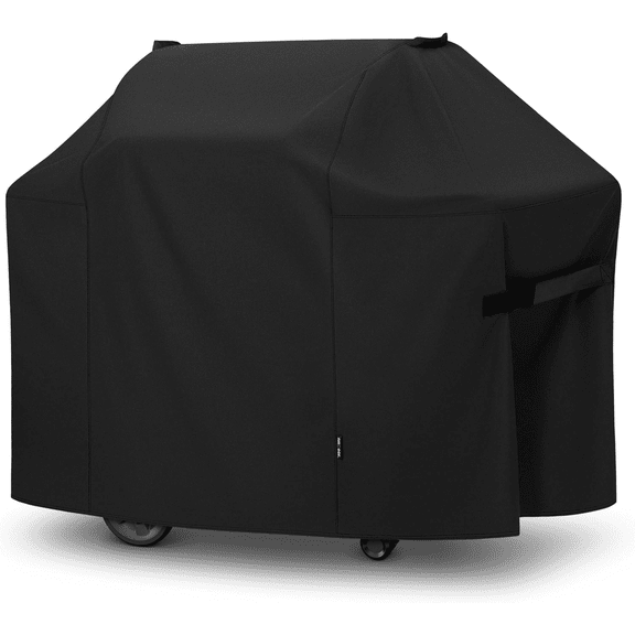 58 Inch Grill Cover for Weber Genesis II, LX 300 Series and Genesis 300 Series Gas Grills, Heavy Duty Waterproof（lining silver coating） Fade Resistant BBQ Cover, All Weather Protection, fit for 7130