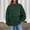 Blackish Green, variant on Women Mock Neck Pullover Sweatshirt Plus Size Sweatshirt Fall Sweatshirts Soft Sweatshirts Woman Fall Outfit Clothes for College Students Ladies Sweatshirts,Blue,L