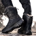 thumbnail image 2 of NOKIO Men'S Frost-Resistant High-Top Boots Sports Shoes Fashionable New Swimming Shoes Wading Shoes Breathable Light Non Slip Comfortable Shoes Men'S Cozy Snow Boots, 2 of 5