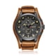 thumbnail image 1 of Reloj Curren 8225 original de cuero marrón y negro para hombre, 1 of 3