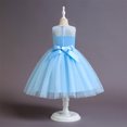 thumbnail image 5 of IROINNID Toddler Girl Party Princess Dress Tutu Sleeveless Dress 5T, 5 of 5