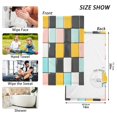 thumbnail image 6 of Yayeee 100% Cotton Hand Towels for Bathroom 16" x 28" Soft Absorbent Kitchen Towel, Yellow Checkered Pattern, 6 of 7