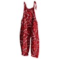 thumbnail image 1 of B91xZ Overalls for Women Workout Ribbed Sleeveless Sport Jumpsuits,Blue L, 1 of 4