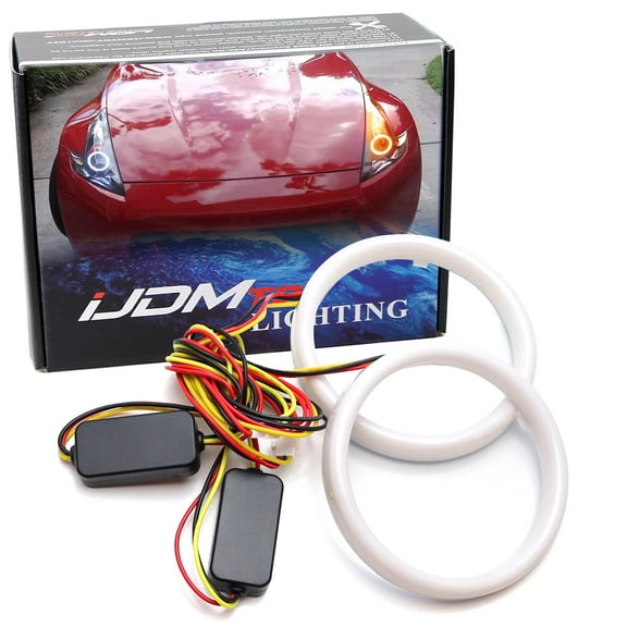 90mm White/Amber Switchback LED Halo Ring Retrofit Lighting Kit