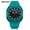 Transparent turquoise blue, variant on Stylish Digital Sports Watch – Waterproof Student Wristwatch, LED Display, Alarm & Chronograph