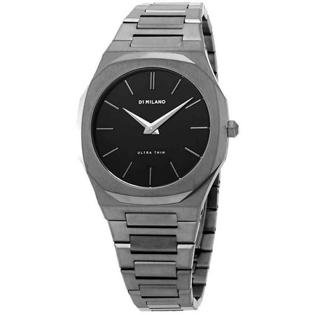 D1 Milano Ultra Thin Black Dial Men's Watch A-UTB02