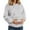 Light Gray, variant on Womens Hoodies Solid Color Fuzzy Fabric Pullover Hoodies With Pocket Soft Warm Casual Street Style Daily Trendy Comfortable Hoodies