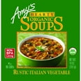thumbnail image 5 of Amy's Organic Hearty Soup Rustic Italian Vegetable 14 fl oz Pack of 4, 5 of 10