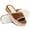 Brown, variant on Espadrille Platform Slide Sandals for Women Boho Open Toe Slip On Casual Summer Women Wedge Sandals with Non Slip Sole for Casual Daily & Beach