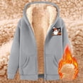 thumbnail image 2 of Veste de Sport à Capuche Zippée Imprimée Halloween Unisexe avec Poches pour Tenue Décontractée, 2 of 3