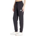 thumbnail image 2 of Champion Womens Powerblend Fleece Joggers, L, Chainstitch Black, 2 of 2
