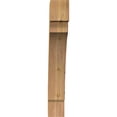 thumbnail image 2 of 6"W x 34"D x 40"H Merced Rough Sawn Knee Brace, Western Red Cedar, 2 of 4