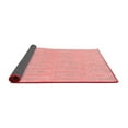 thumbnail image 2 of Ahgly Company Indoor Rectangle Solid Red Modern Area Rugs, 4' x 6', 2 of 4