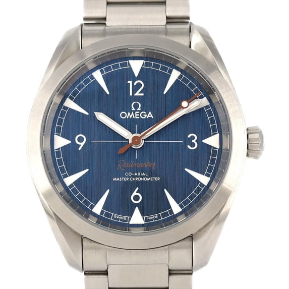 Pre-Owned Omega Railmaster 220.10.40.20.03.001 Stainless Steel Automatic Watch
