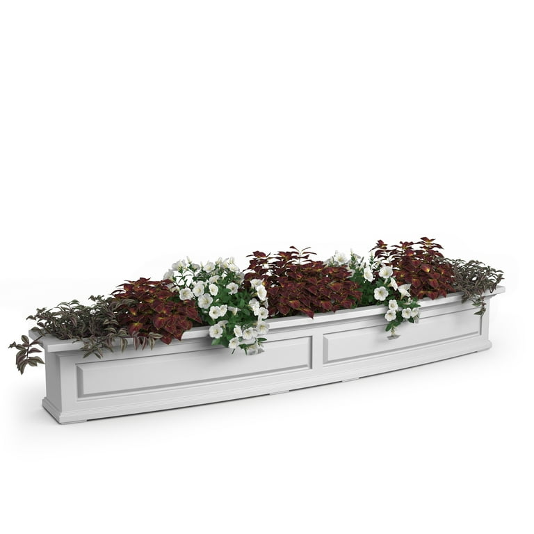 Mayne Nantucket 4 ft. Window Box in Red | The Home Depot Canada