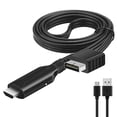 thumbnail image 1 of Compatible with Playstation 2 PS2 to HDMI compatible adapter cable HD RCA AV audio video x1, 1 of 5