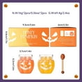 thumbnail image 3 of Fiudx Ofertas Del Día Juego De Máscara De Labios De Miel De Calabaza De Halloween Para Desvanecer Las Arrugas De Los Labios Día Y Noche Hidratante 0,56 Oz X 2 Uds, 3 of 6