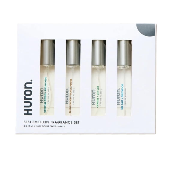 Set de perfume Huron Cologne Eau de Parfum, 10 ml, para hombre y mujer