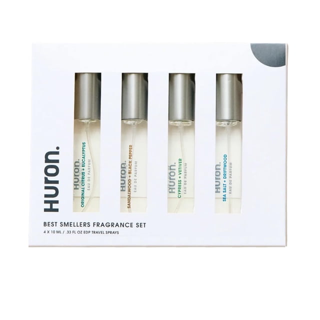 Set de perfume Huron Cologne Eau de Parfum, 10 ml, para hombre y mujer