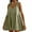 Army Green, variant on Uaswgudfs Summer Dresses for Women 2025 Sleeveless V-Neck Midi Sundress – Casual with Ruffled Waist & Lightweight Fabric for Beach & Daily Pink XL