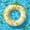 Yellow, variant on PLPPYFS Summer Fruit Print Inflatable Swim Ring, Extra Thick Anti-Roll PVC Pool Float, Lemon Watermelon Cute Pattern Floating Tube for Adults, Beach Pool Party Photo Prop, 2 Fresh Fruit Designs