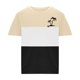 thumbnail image 3 of Mens Casual Pantalones Cortos Cuello Redondo Patchwork Impresión Suéter Blusa de Fitness, Camisetas para Hombre, 3 of 4