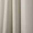 thumbnail image 2 of Exclusive Home Curtains Biscayne Indoor/Outdoor Two Tone Textured Tab Top Curtain Panels, 54"x108", Sand, Set of 2, 2 of 9