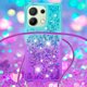 thumbnail image 4 of Funda para Xiaomi Redmi Note 13 4G Brillantina Líquida Divertida Reluciente y con Cristales en Movimiento Cuerpo Cruzado con Cordón Ajustable, 4 of 5