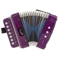 thumbnail image 2 of D'Luca Kids Series Button Accordion, Purple, 2 of 6