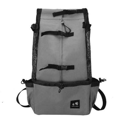 Foldable Pet Travel Backpack Carrier for Small Dogs & Cats - Airline Approved Lightweight & Portable Ideal for Hiking Biking Outdoor Adventures