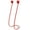 Red, variant on Soumake Magnetic Anti-lost Wireless Earphone Hanging Rope Cable Lanyard for Air-pods 1 2