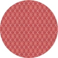 thumbnail image 1 of Ahgly Tapis Rond Lavable en Machine Intérieur Transitionnel Rouge, 4 Pieds Rond, 1 of 7