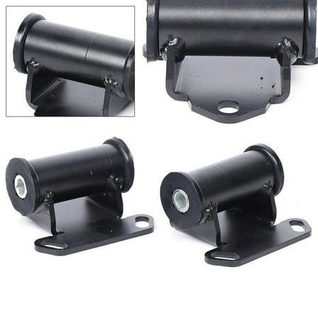 Miumaeov Pair Universal Engine Motor Mounts Bracket Kit SBC 350 Swap V8 For Chevy S10 S10