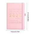 thumbnail image 3 of JUNWELL 2025 Large Agenda - 365-Day Daily Planner Time Management Record Notebook Schedule Planner Use January To December 2024 Planner With Hourly Plan Calendar App, 3 of 5